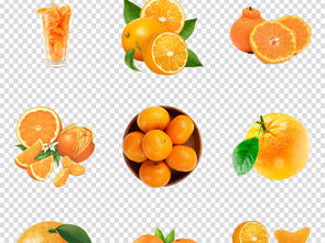 有机柑橙橘子切片水果包装png素材图片 模板下载 39.10MB 食物饮品 大全 生活工作
